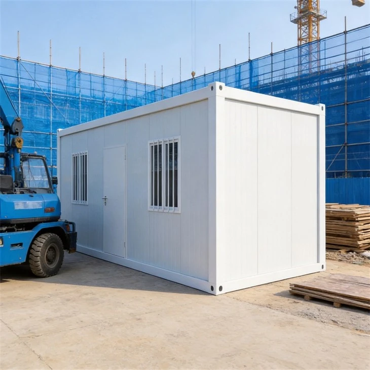 Rumah Kontainer Pengiriman Paket Datar